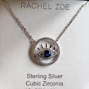 Rachel Zoe evil eye necklace